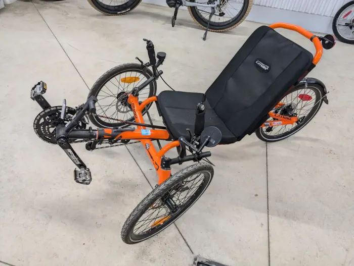 Image illustrating for Horizontal tricycle