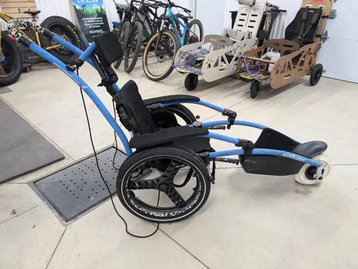 Image illustrating for Hippocampe wheelchair