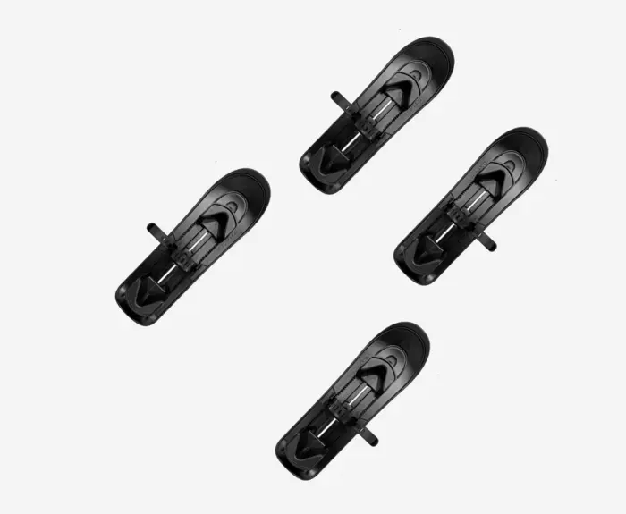 Image illustrating for cross-country ski conversion kit for strollers
