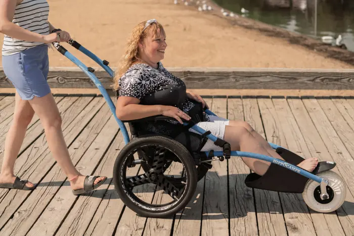 Image illustrating for Hippocampe All-Terrain Wheelchair