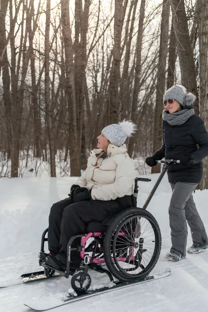 Image illustrant pour Accessoire de ski adapté - Skivel