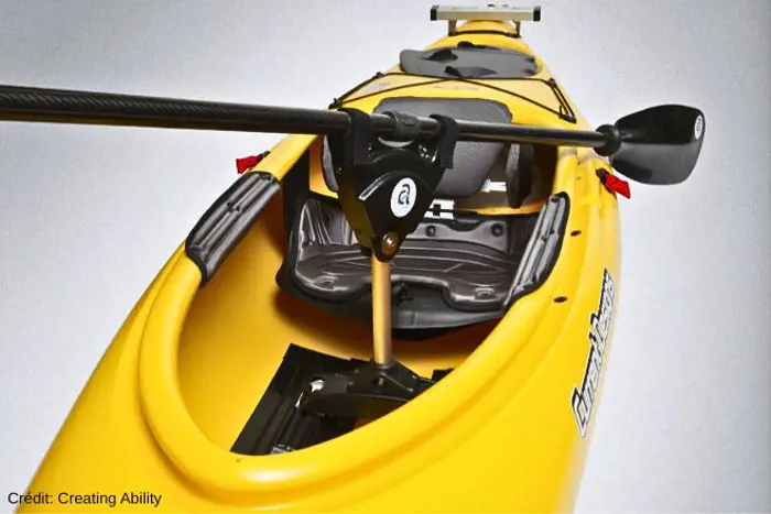 Image illustrant pour Pagaie sur pivot