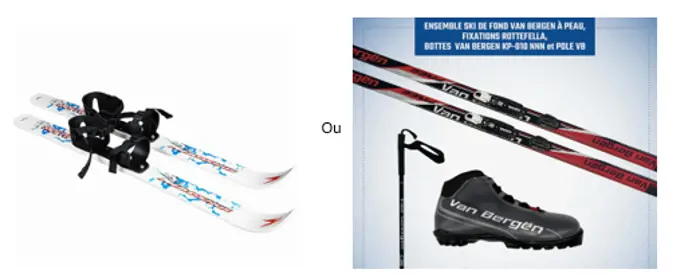 Image illustrating for Cross country skis (pair)