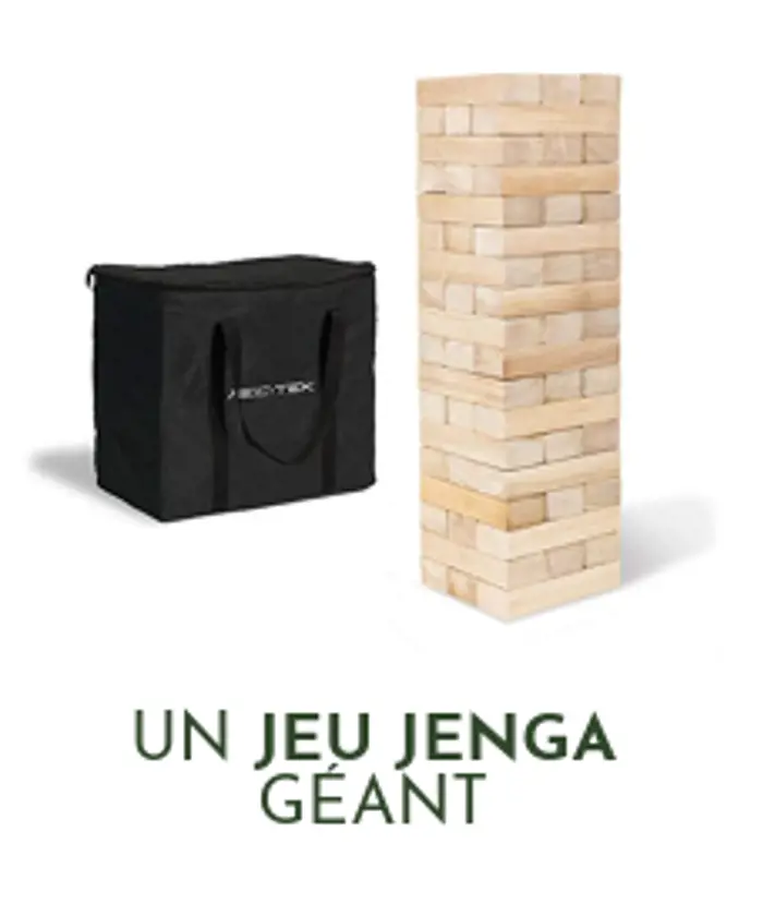 Image illustrant pour Jenga géant