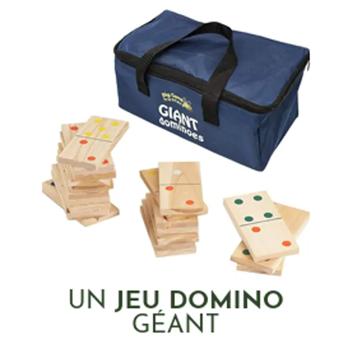 Image illustrating for Giant dominoes game