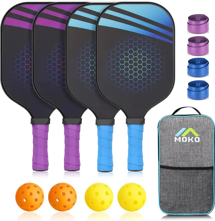 Image illustrant pour Raquette de pickleball