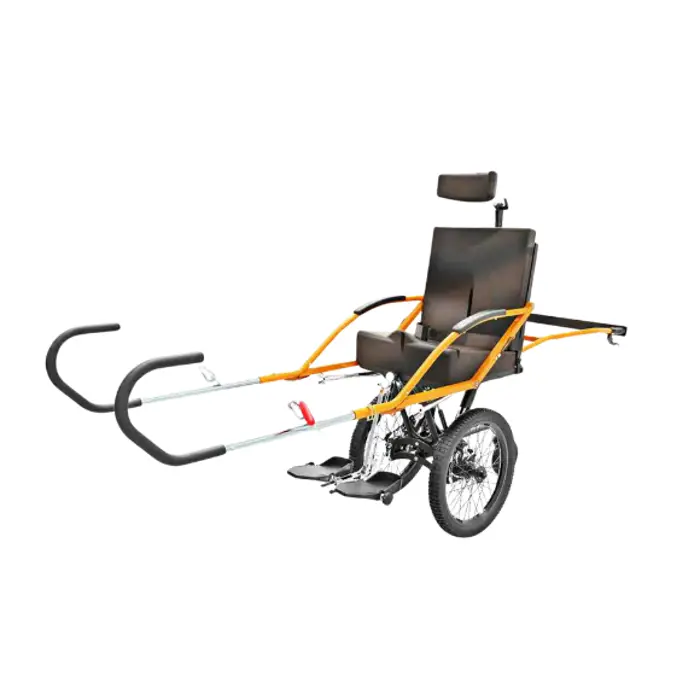Image illustrant pour Fauteuil tout terrain - Joëlette